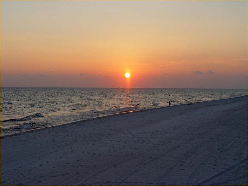 Long stretches of sugar white sand beaches, Panama City Beach condo for rent at the Summit.