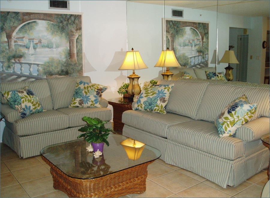  Gulf of Mexico's sugar white sand beaches recently refurnished with fresh seaside furnishings.