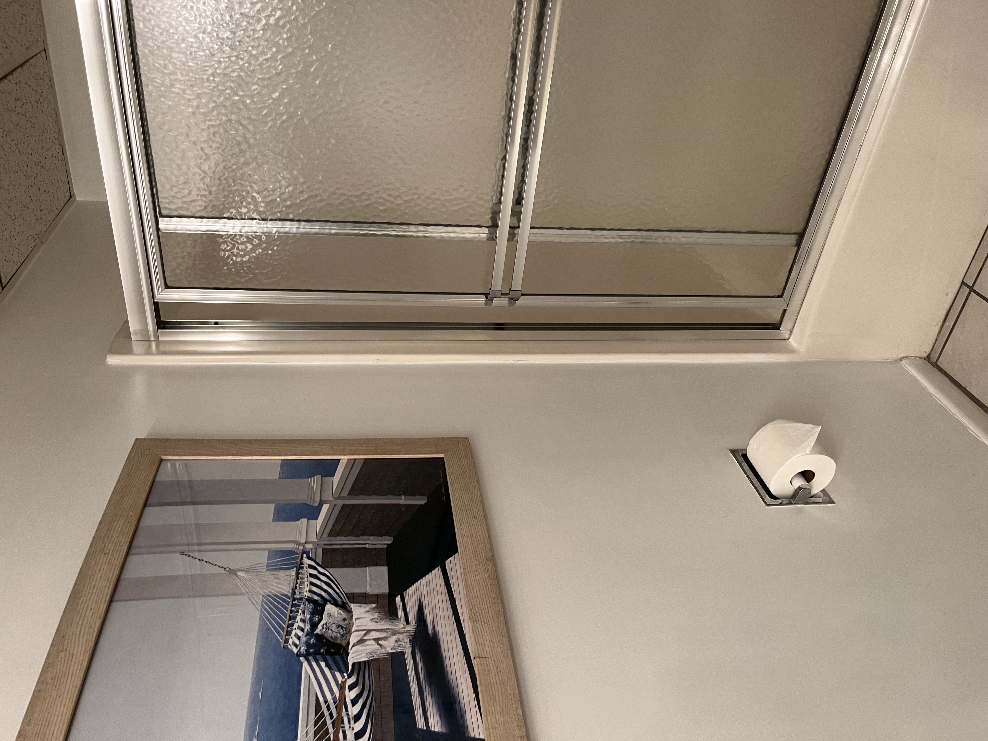 Granite countertops, twin sinks master bath.