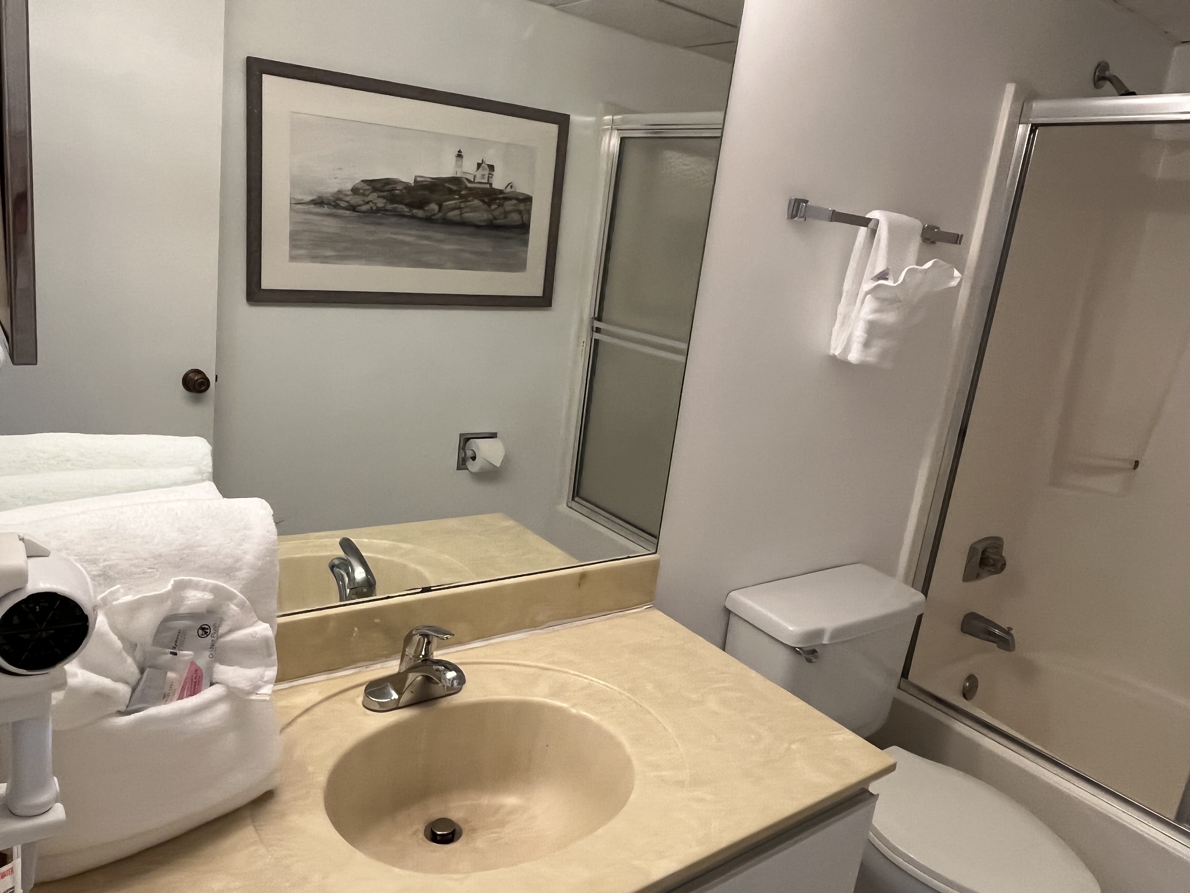 Granite countertops, twin sinks master bath.