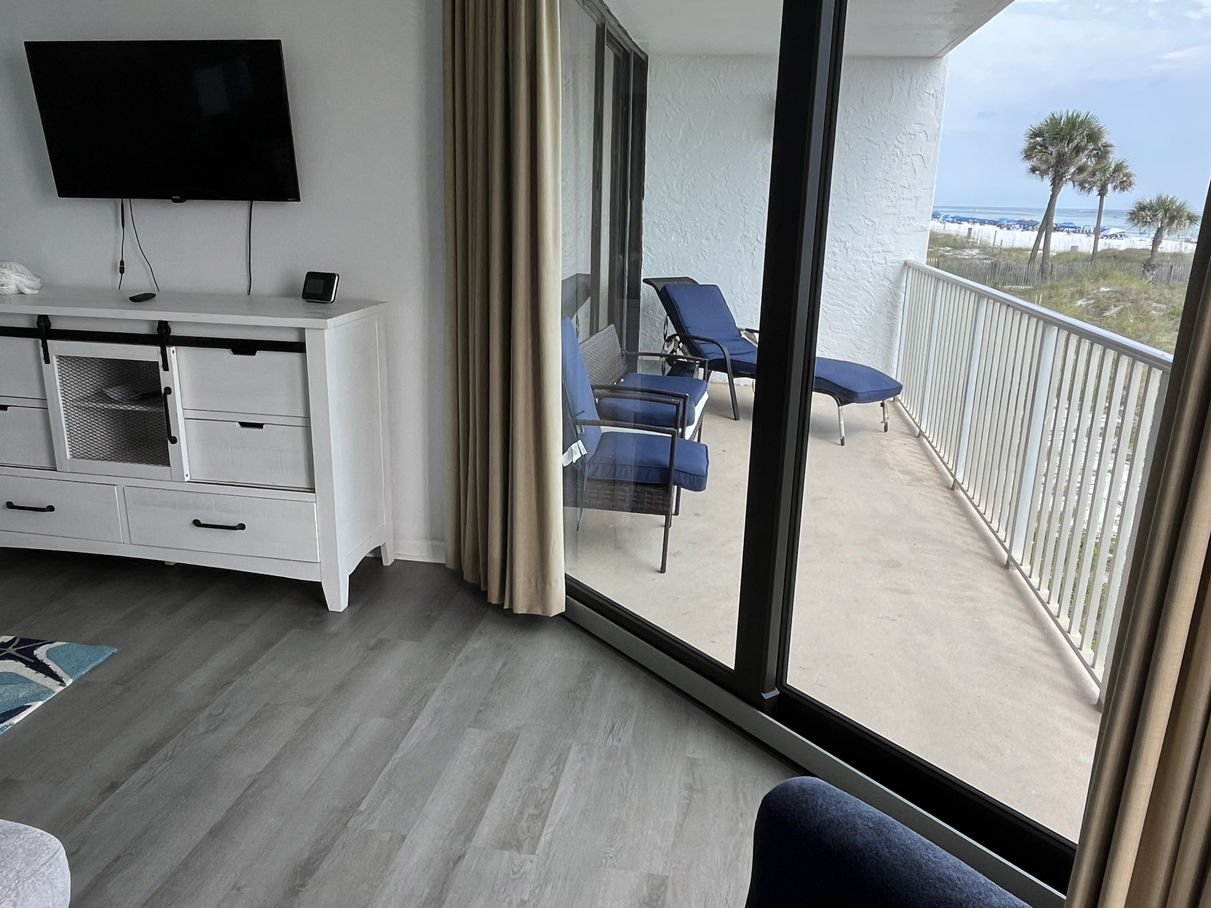 Spectacular views of the Gulf of Mexico. 