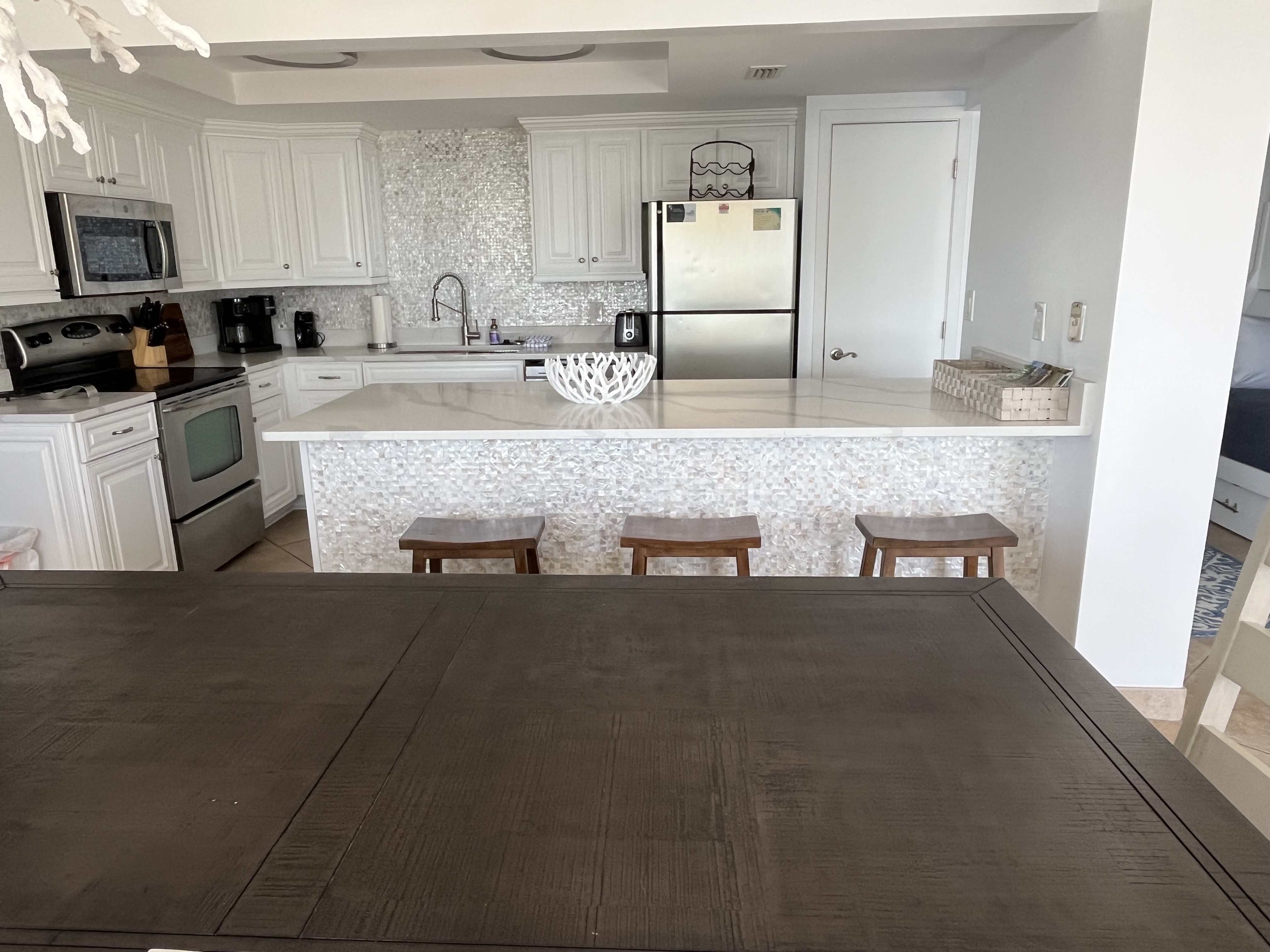 Family accommodations include a private washer and dryer.