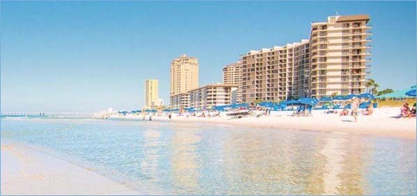 Edgewater Beach Resort, Panama City Beach, Florida.