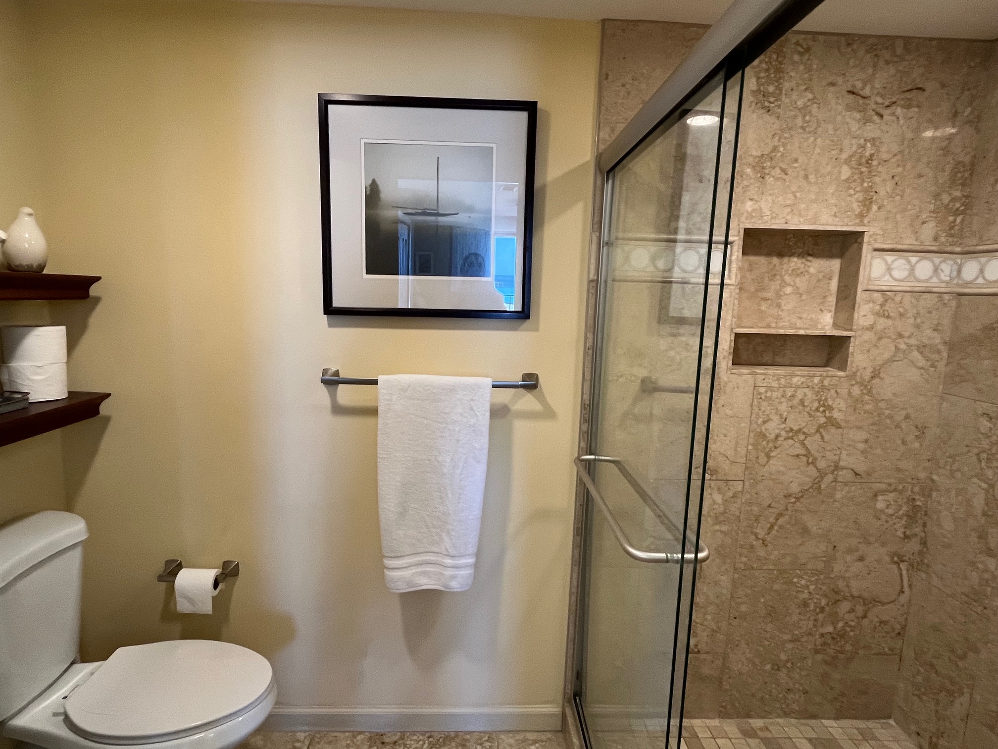 Generous master bedroom with beach and Gulf views overlooking the pool and sugar soft sand beaches.